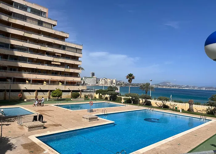 Calpe Apartamento Lujoso 30M De La Playa A Estrenar Wifi Aire Piscina